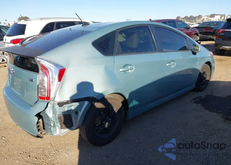2015 Toyota Prius from USA, damaged, VIN JTDKN3DU9F1887853